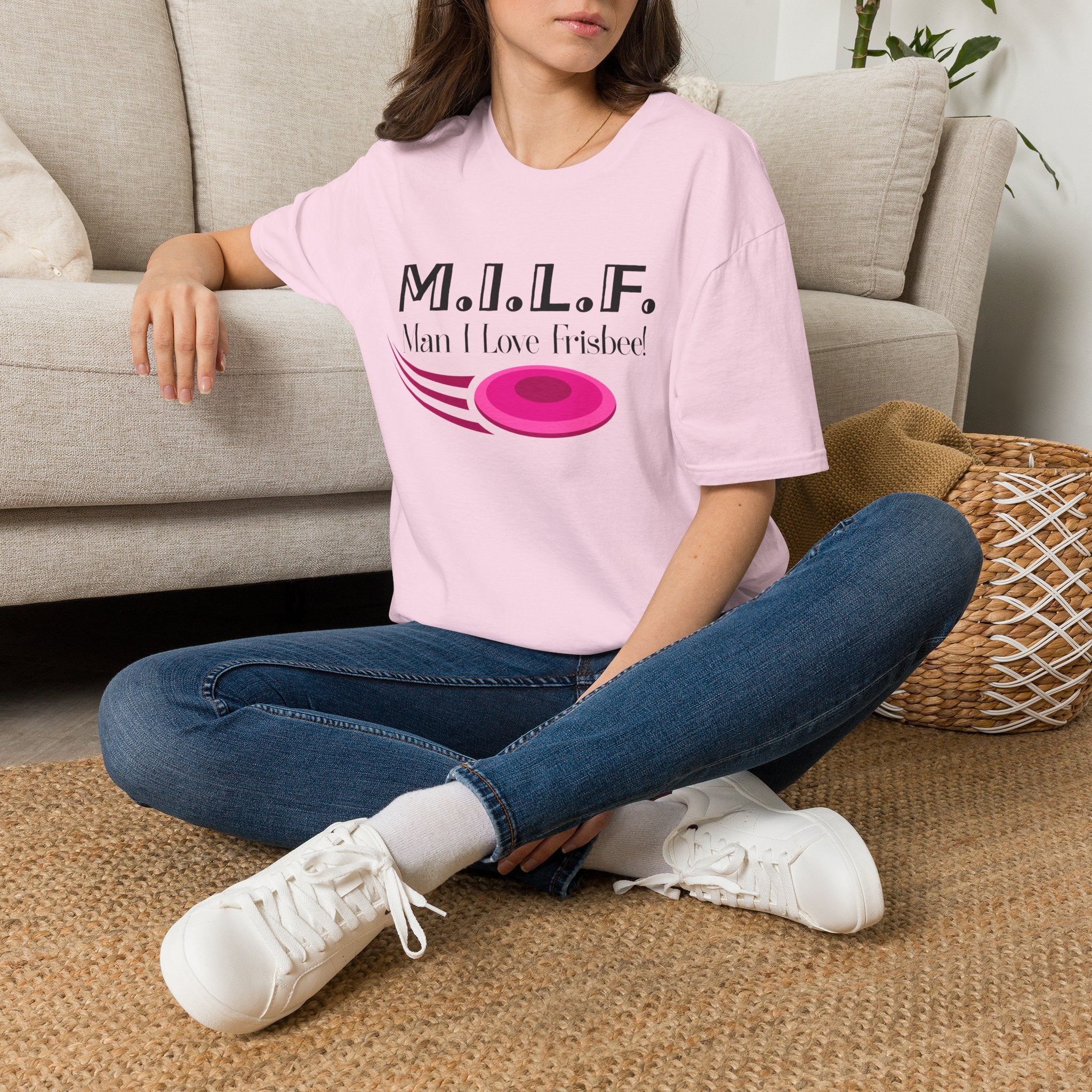 Man I Love Frisbee Tee -Disgraced Edition
