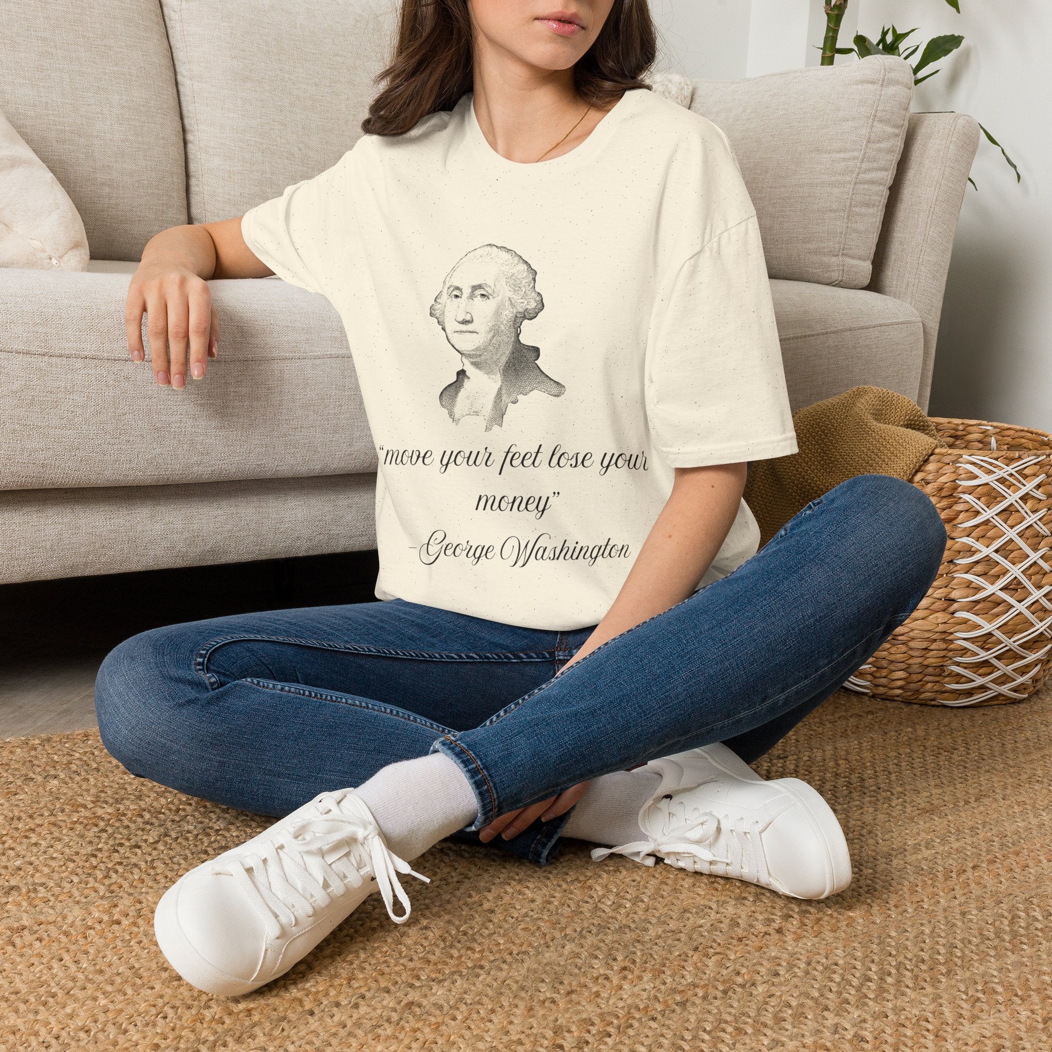 Move Your Feet Lose Your Money Tee - Disgraced Edition
