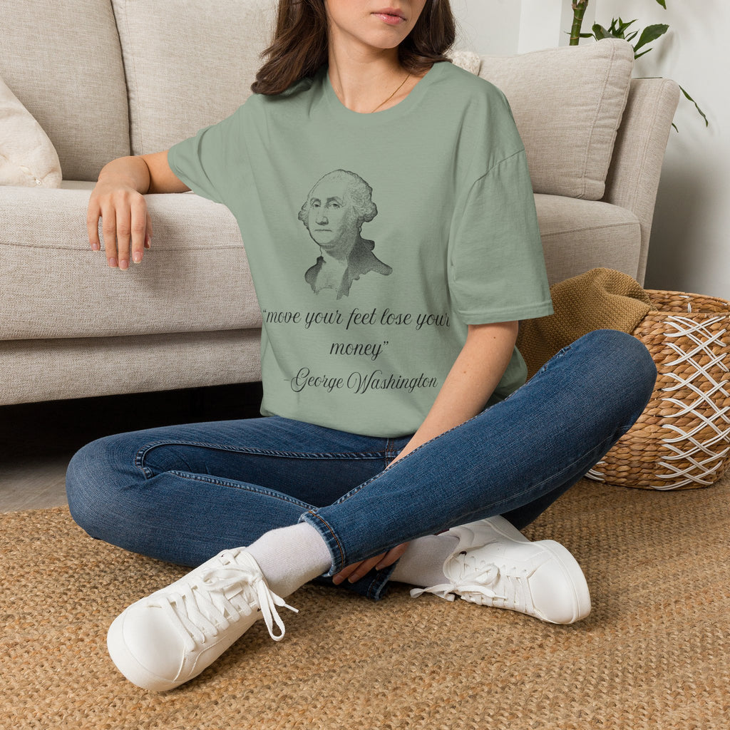 Move Your Feet Lose Your Money Tee - Disgraced Edition