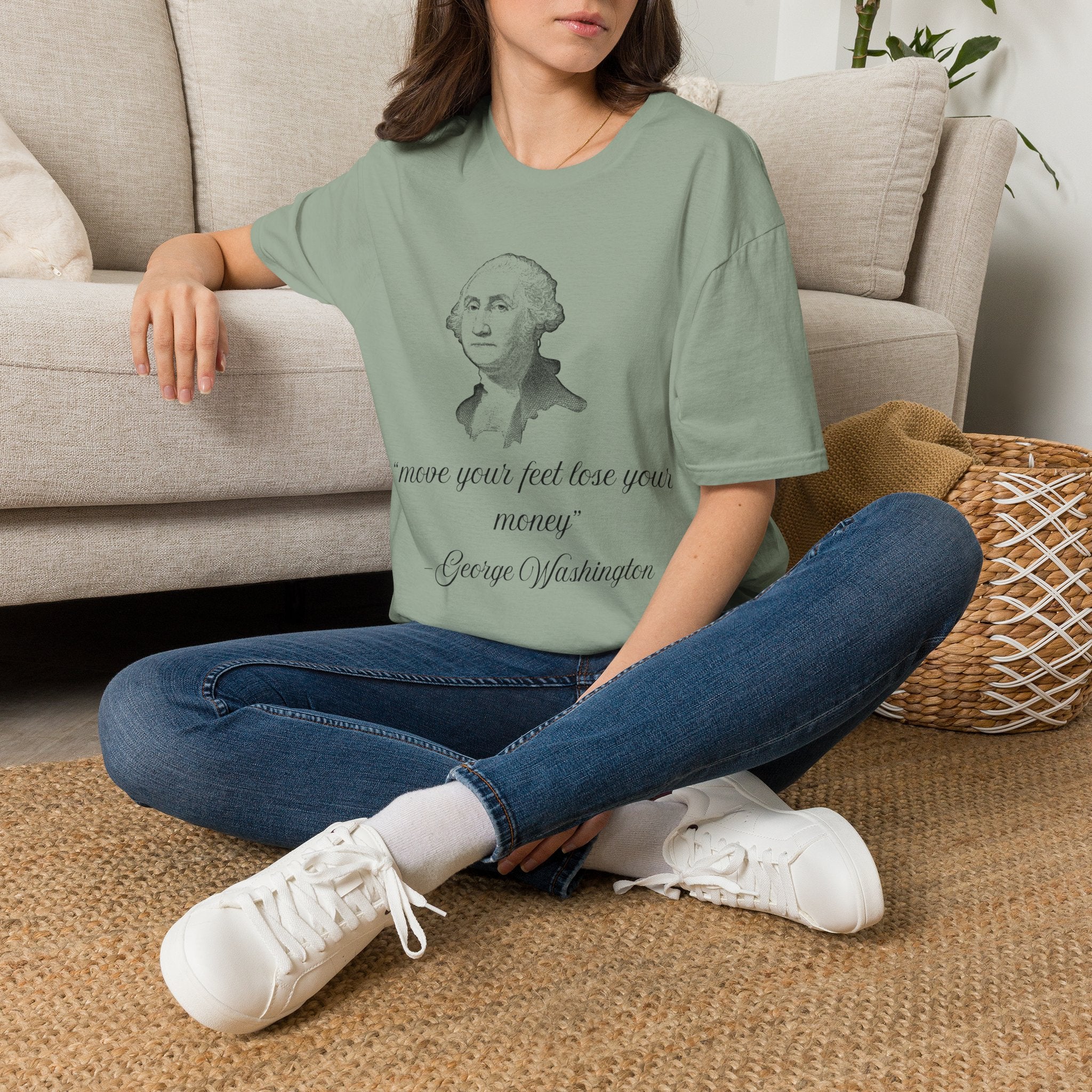 Move Your Feet Lose Your Money Tee - Disgraced Edition