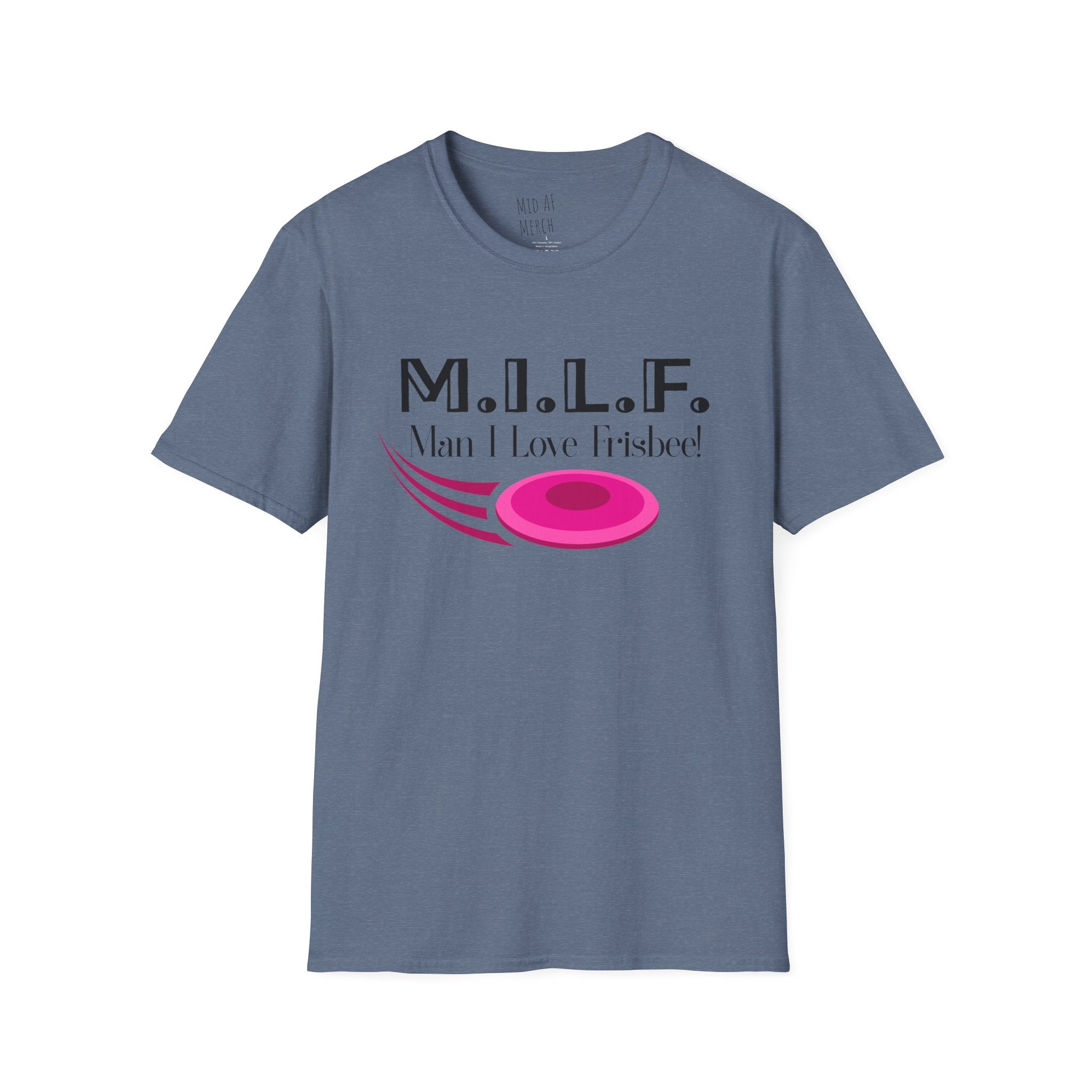 Man I Love Frisbee Tee -Disgraced Edition