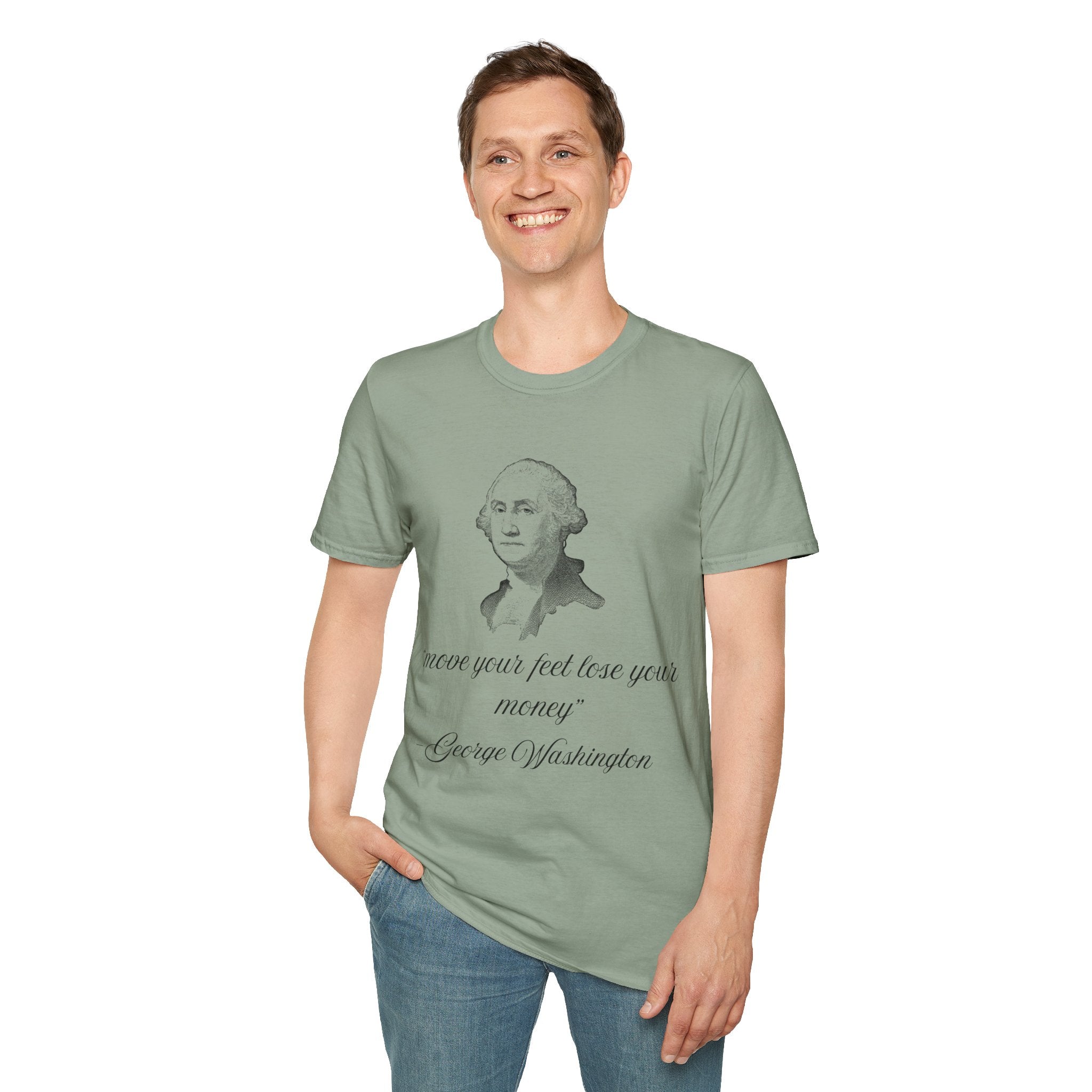 Move Your Feet Lose Your Money Tee - Disgraced Edition