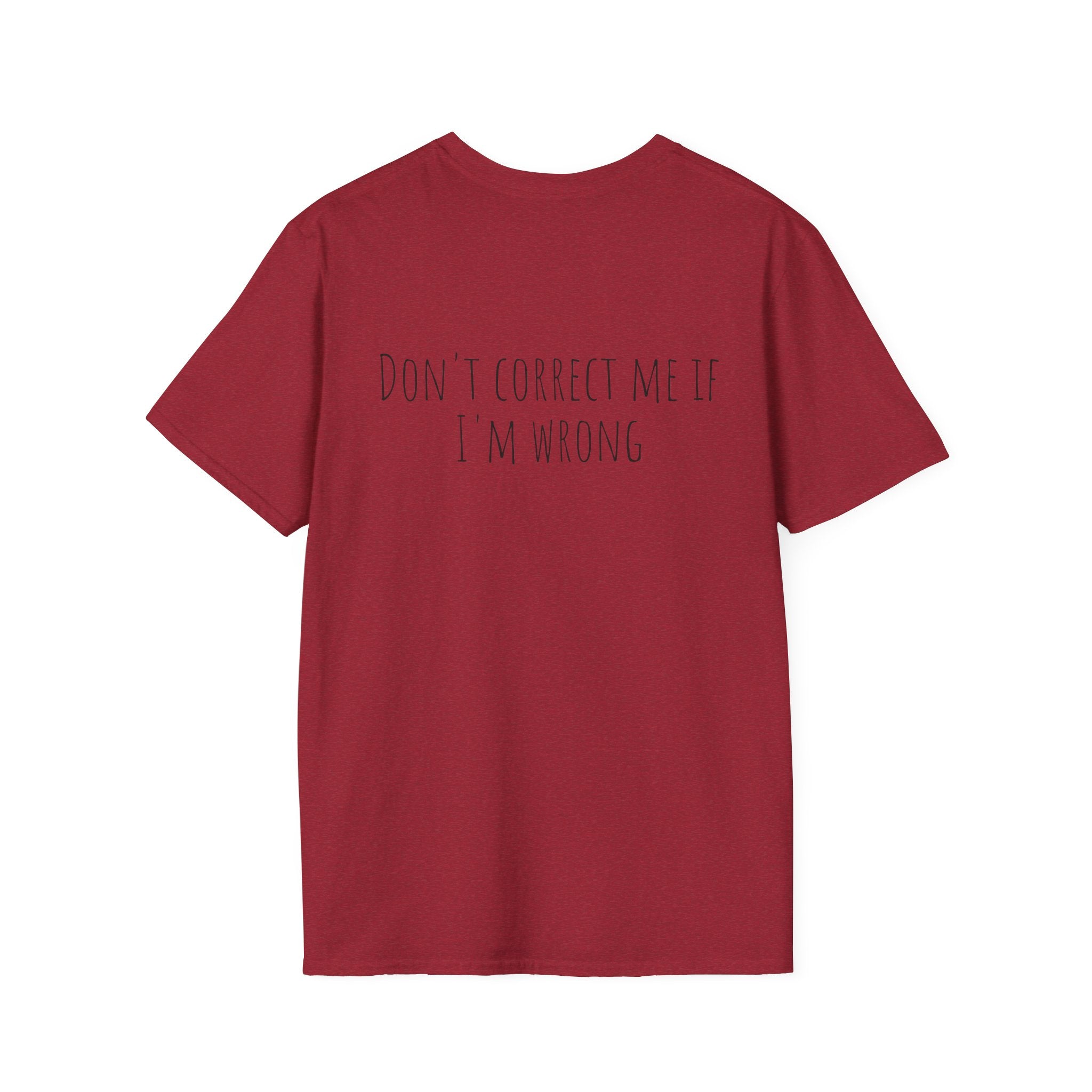 The Don't Correct Me Tee