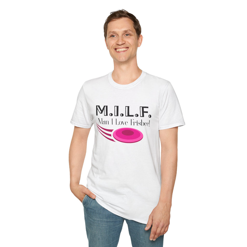Man I Love Frisbee Tee -Disgraced Edition