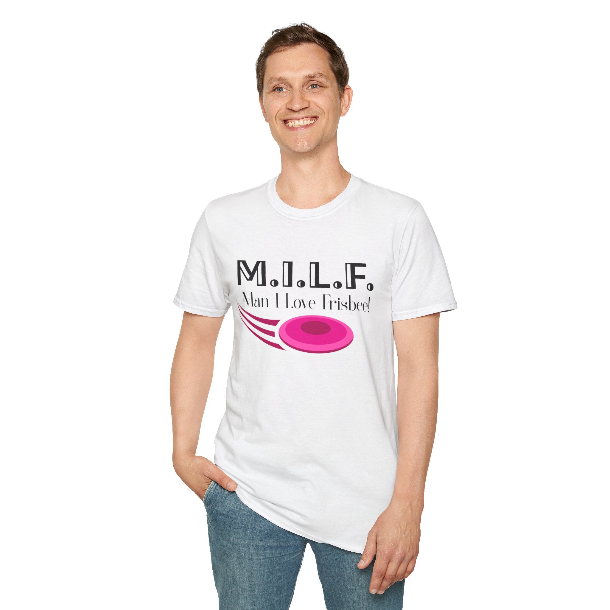 Man I Love Frisbee Tee -Disgraced Edition