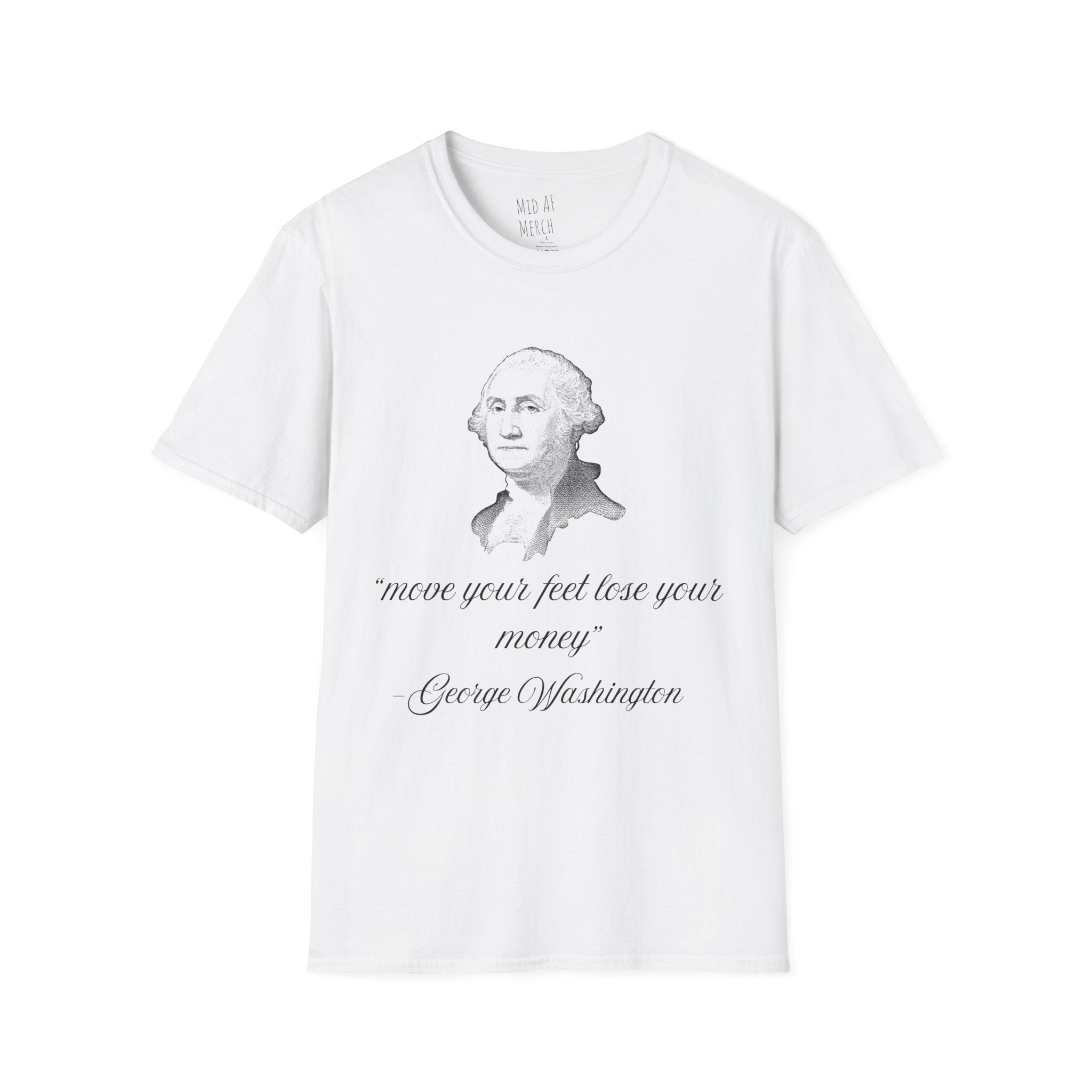 Move Your Feet Lose Your Money Tee - Disgraced Edition