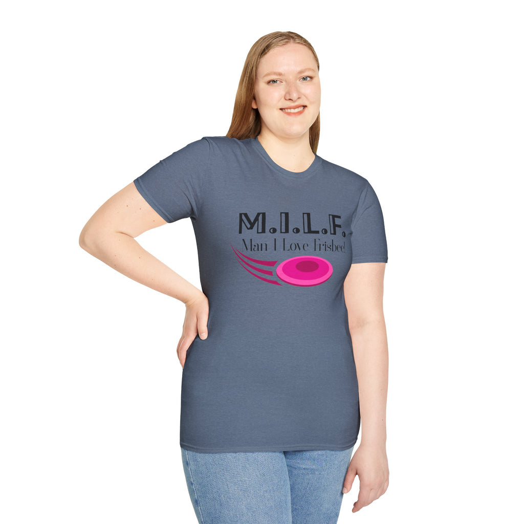 Man I Love Frisbee Tee -Disgraced Edition