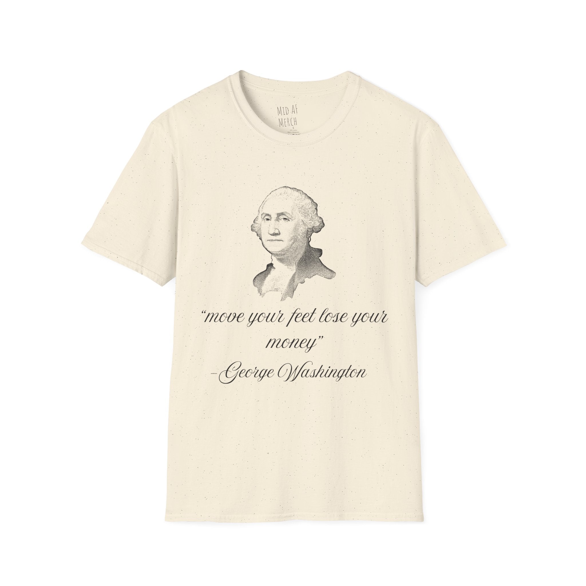 Move Your Feet Lose Your Money Tee - Disgraced Edition