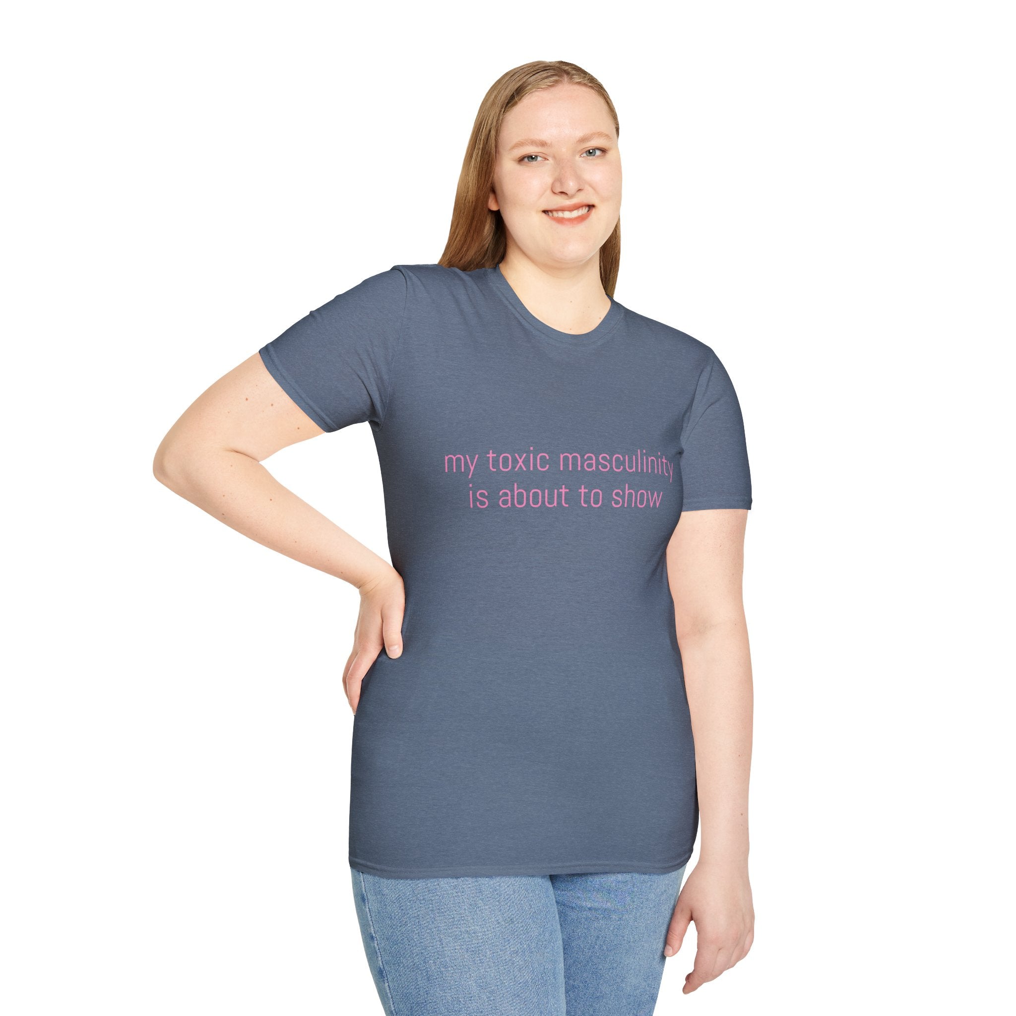 My toxic masculinity is about to show Tee - Disgraced Edition