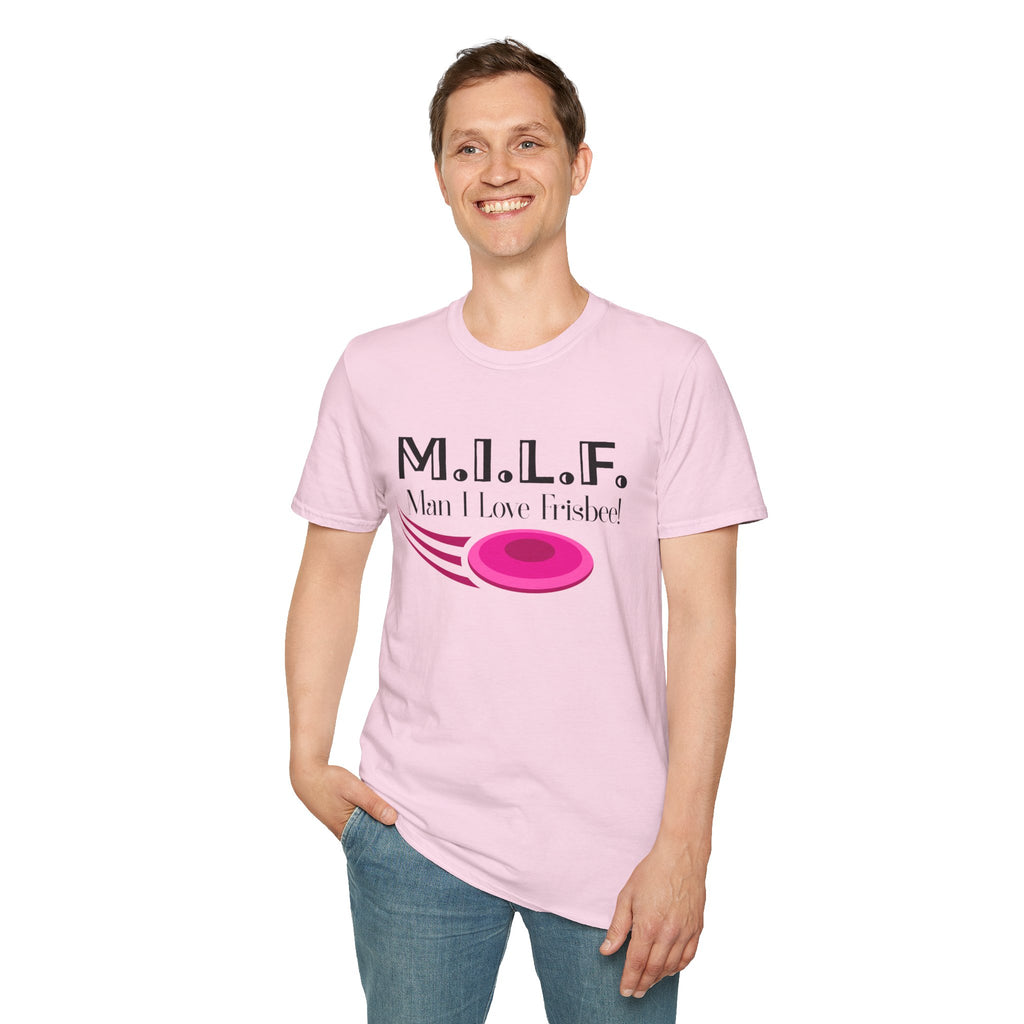 Man I Love Frisbee Tee -Disgraced Edition