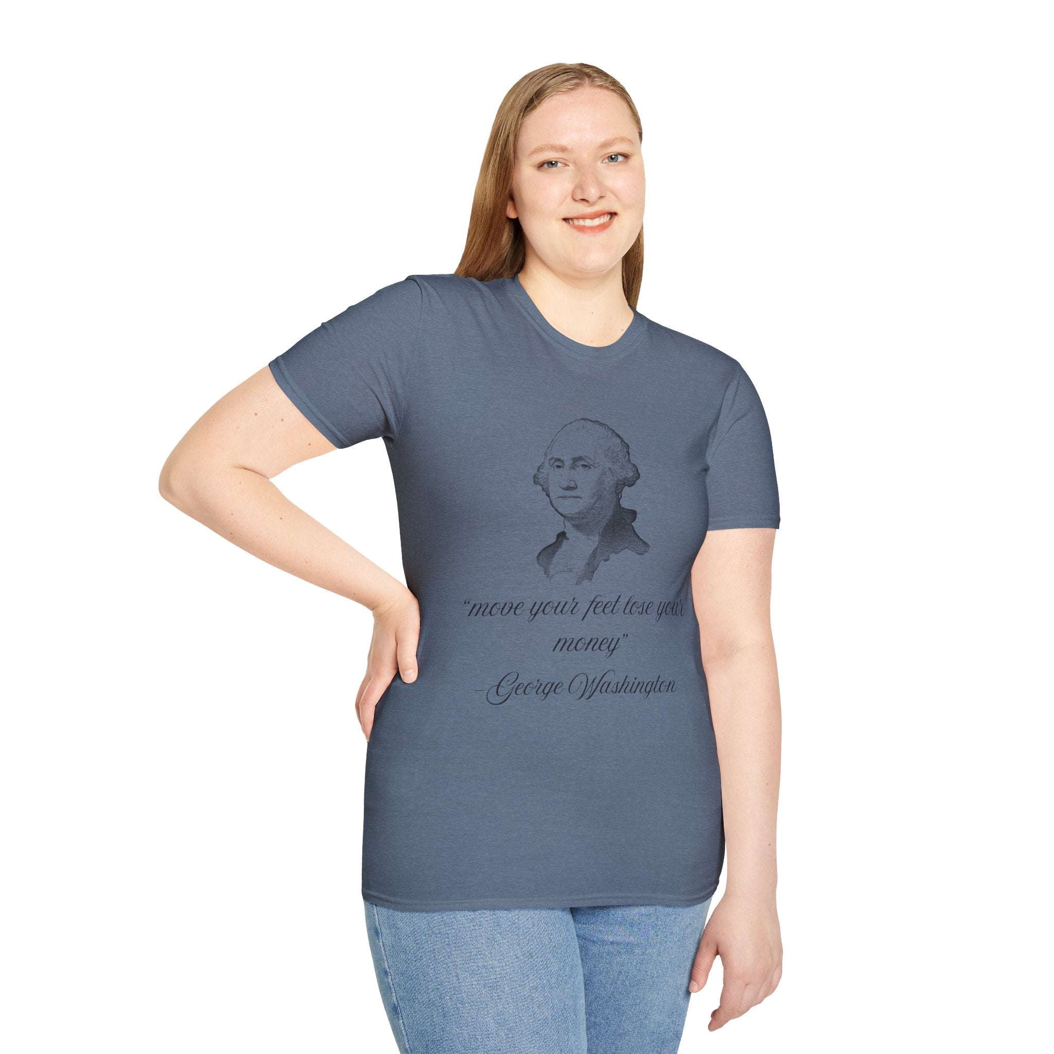 Move Your Feet Lose Your Money Tee - Disgraced Edition