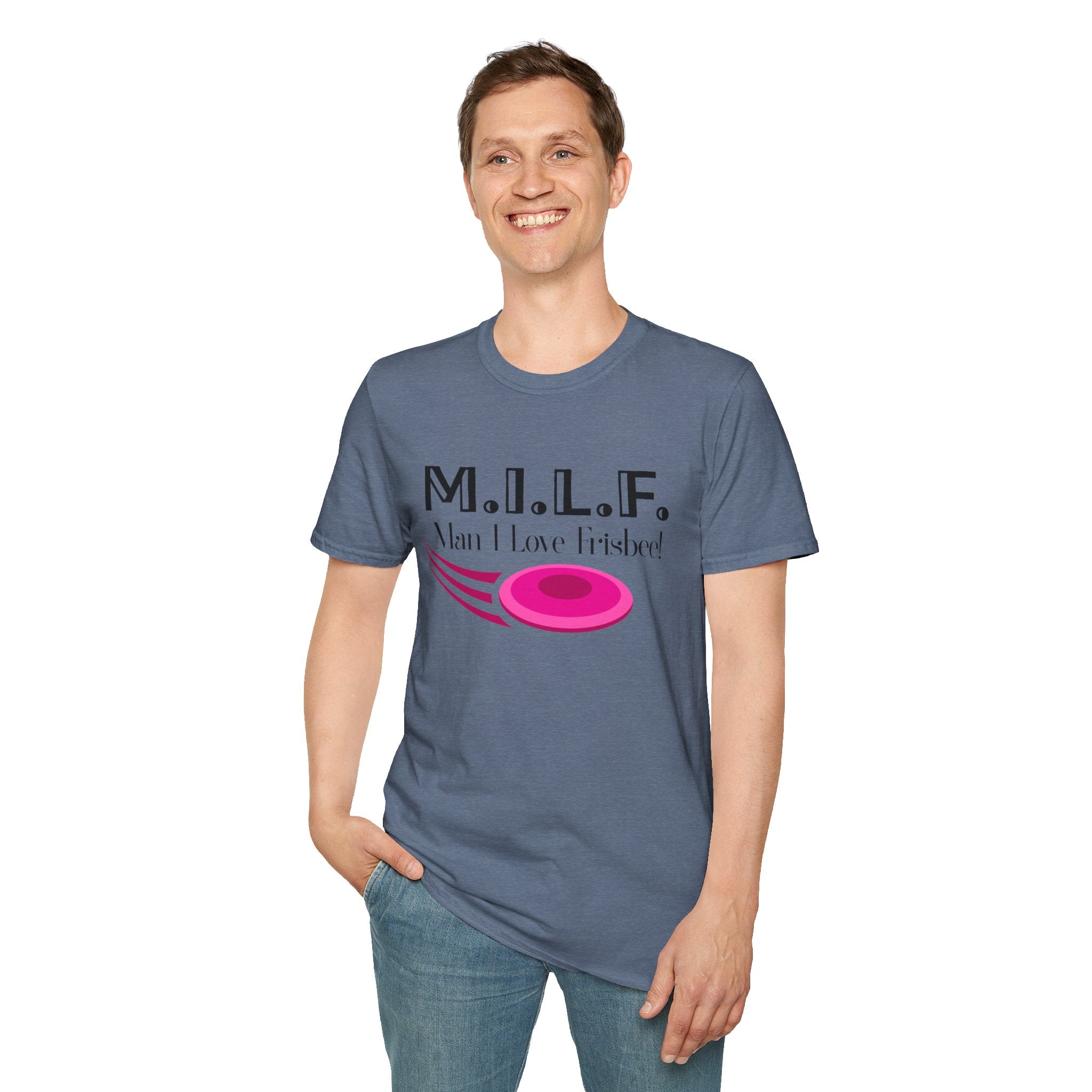 Man I Love Frisbee Tee -Disgraced Edition