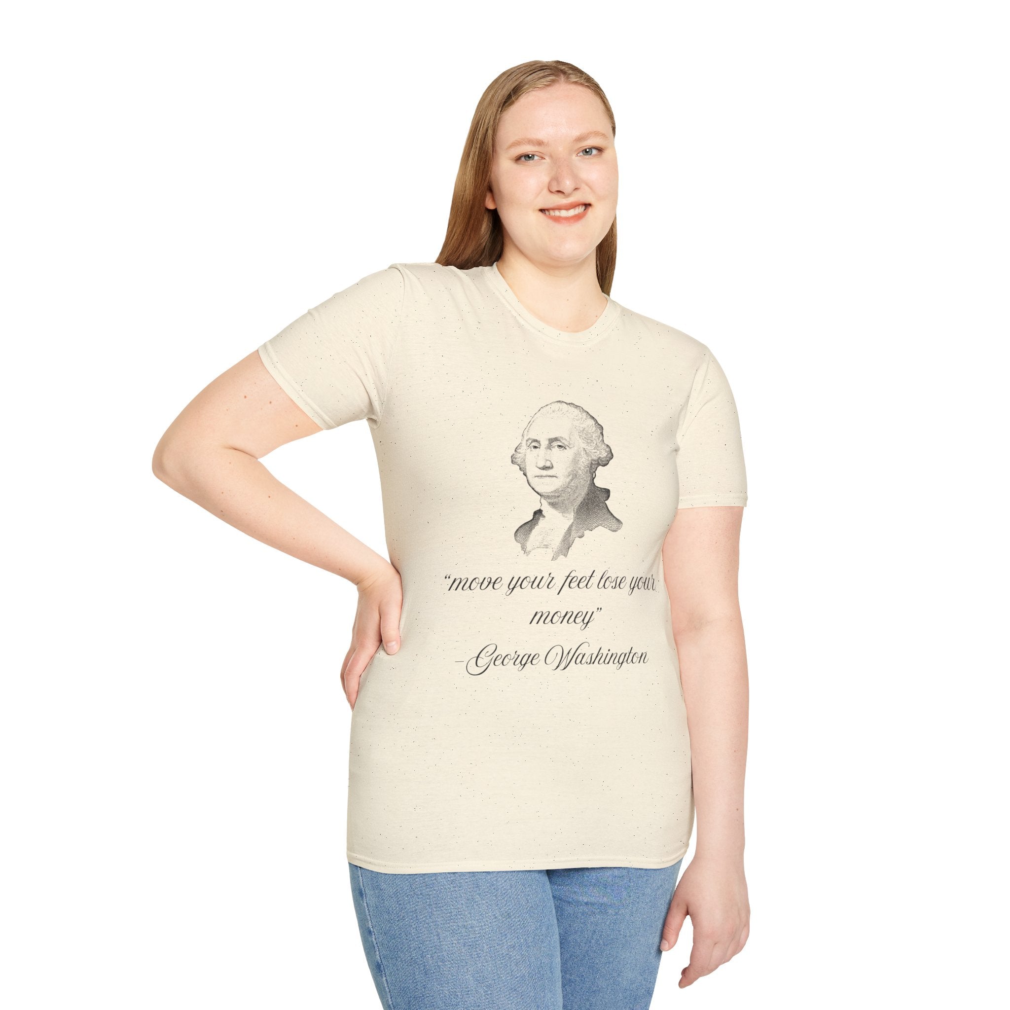 Move Your Feet Lose Your Money Tee - Disgraced Edition