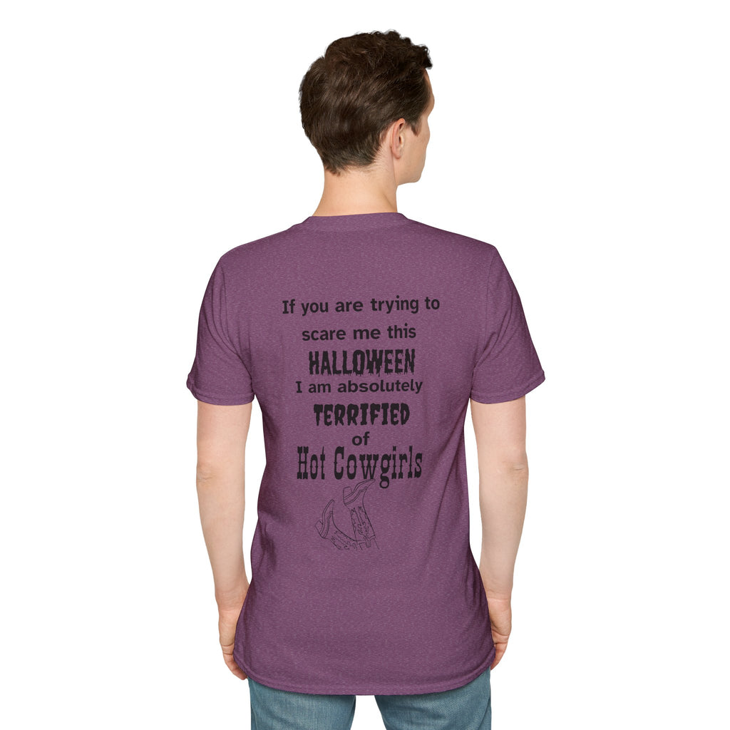 Terrified of hot cowgirls Tee