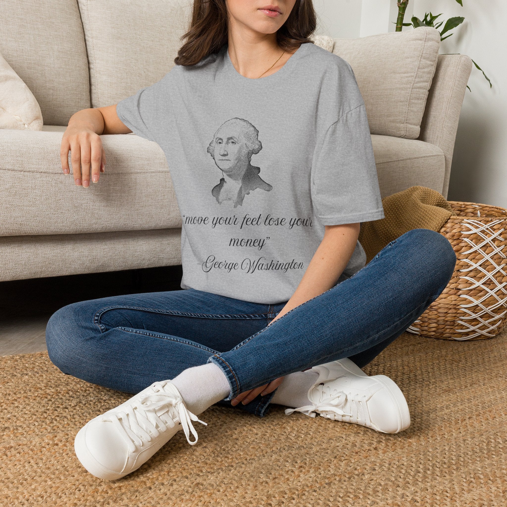 Move Your Feet Lose Your Money Tee - Disgraced Edition