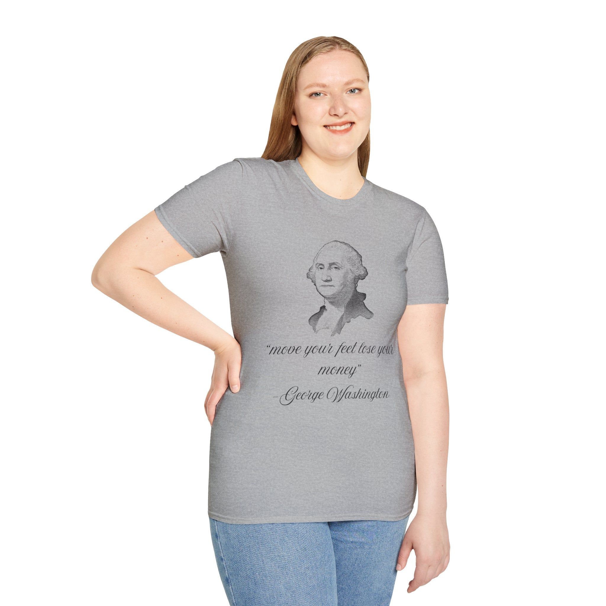 Move Your Feet Lose Your Money Tee - Disgraced Edition