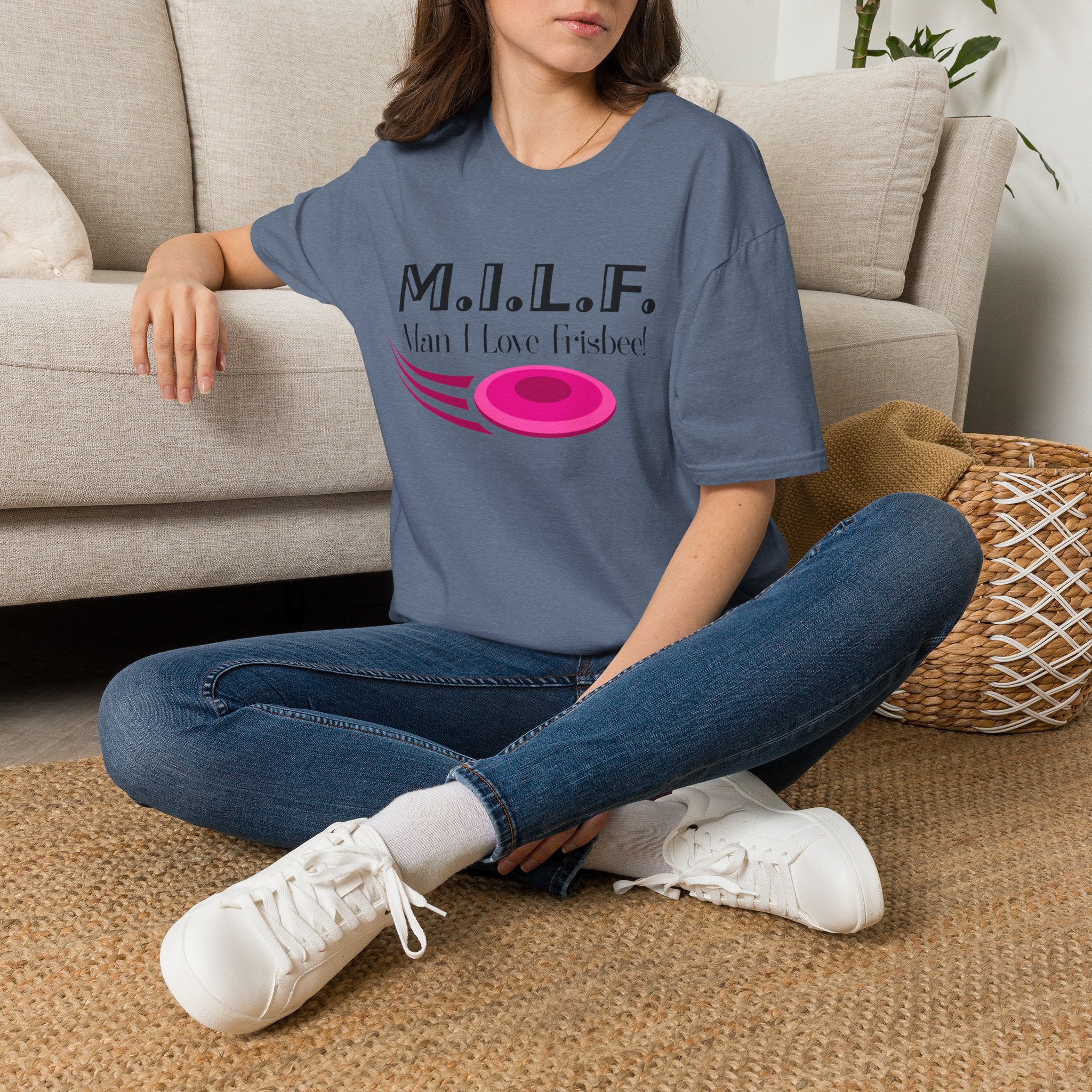 Man I Love Frisbee Tee -Disgraced Edition