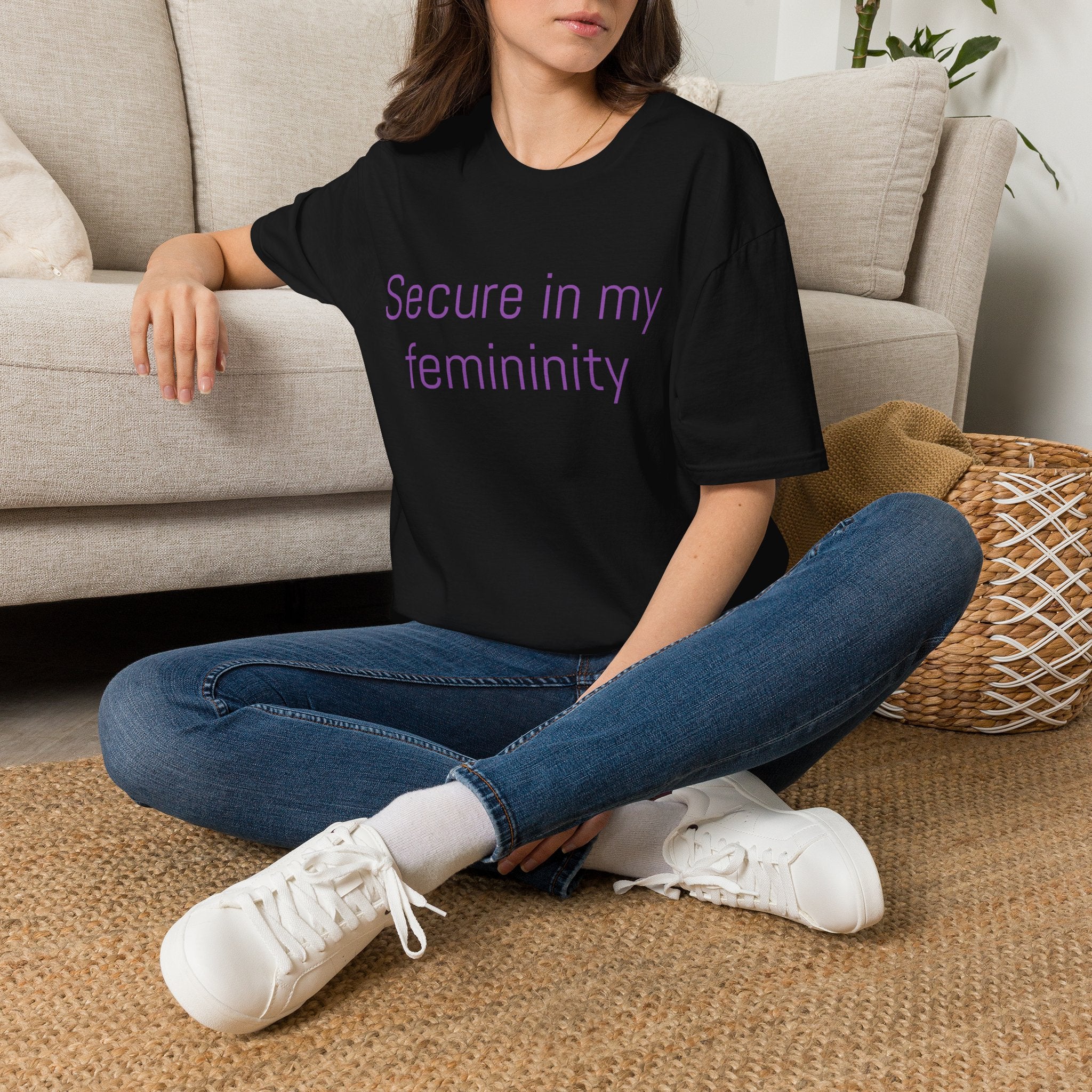Secure in my femininity Tee - Disgraced Edition