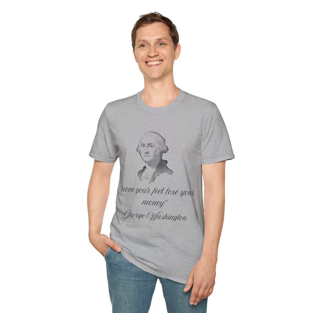 Move Your Feet Lose Your Money Tee - Disgraced Edition