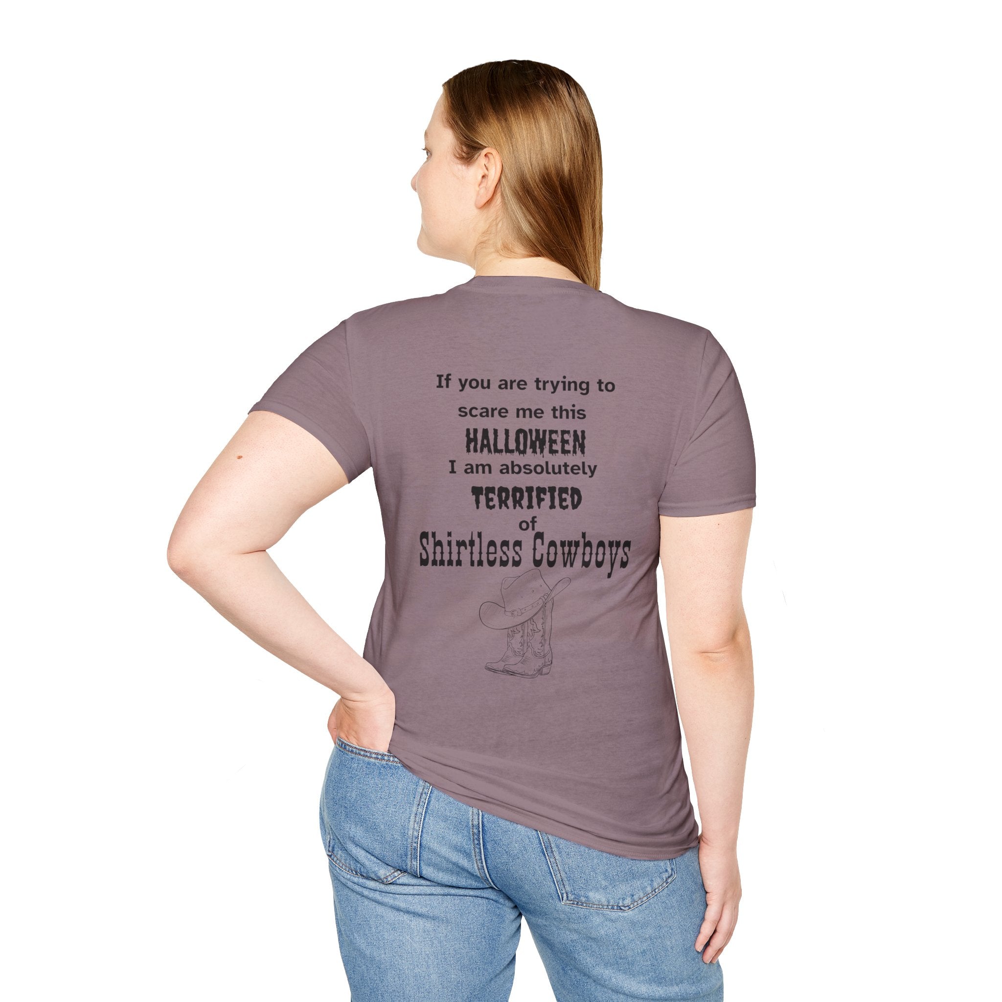Terrified of shirtless cowboys Tee