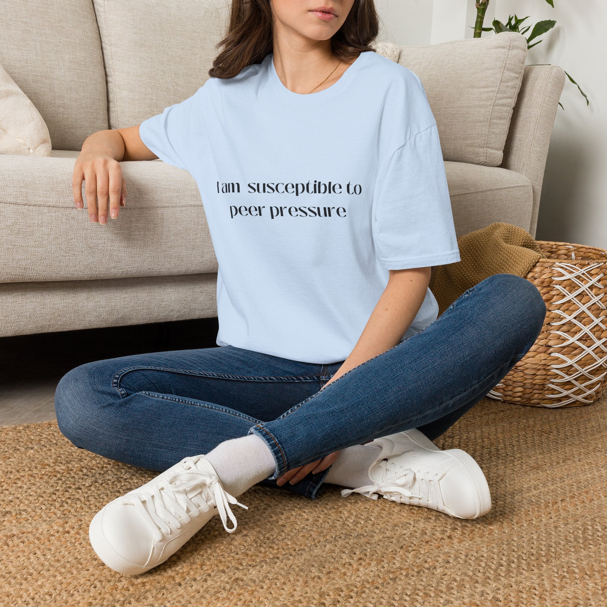 I am susceptible to peer pressure Tee - Disgraced Edition