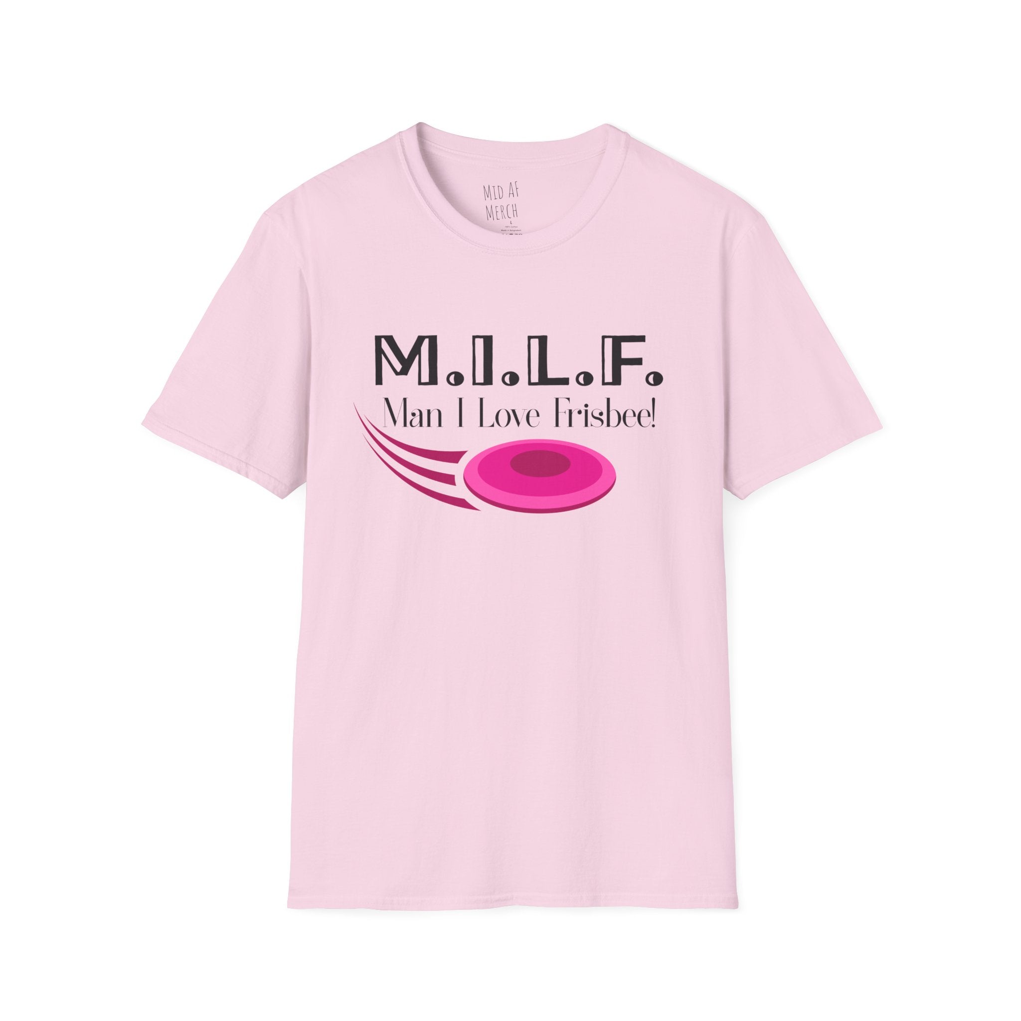 Man I Love Frisbee Tee -Disgraced Edition