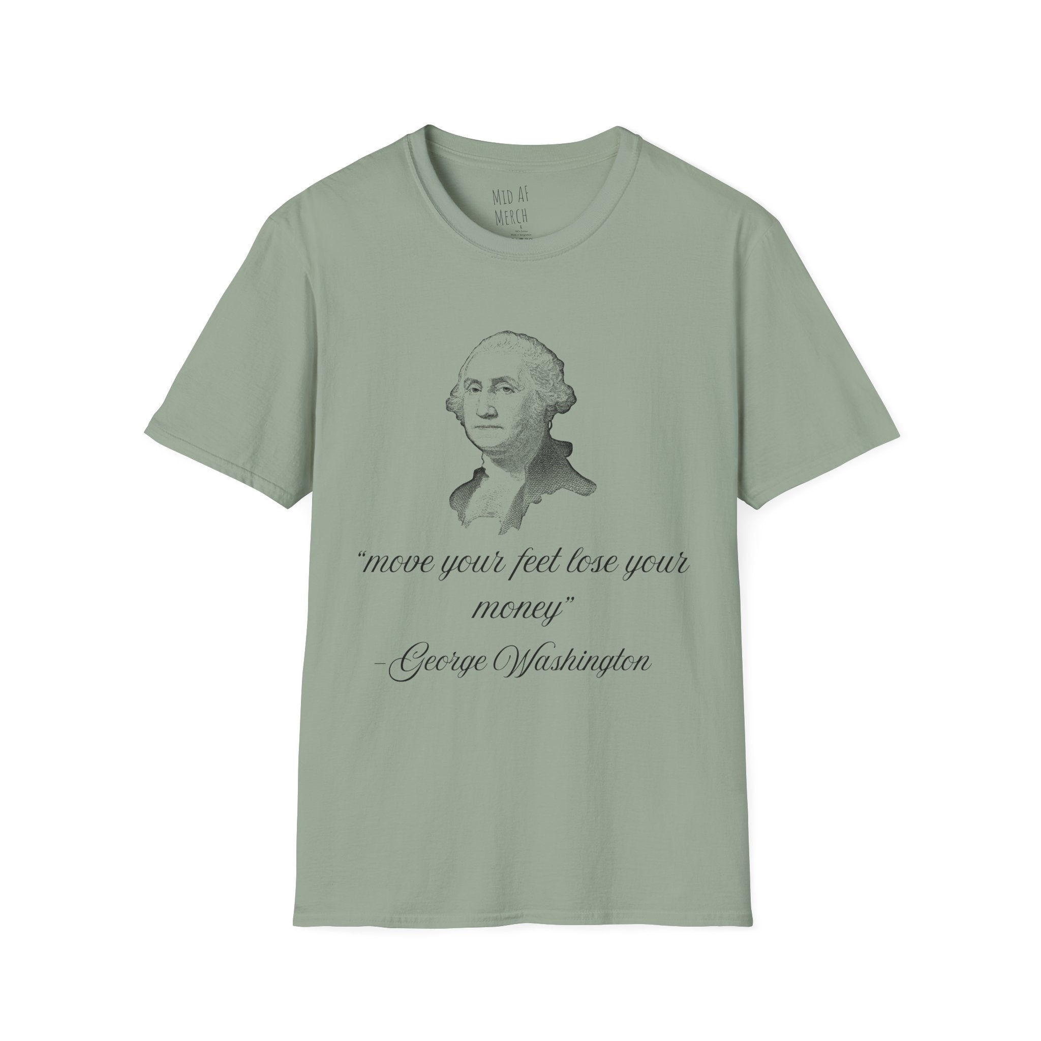 Move Your Feet Lose Your Money Tee - Disgraced Edition