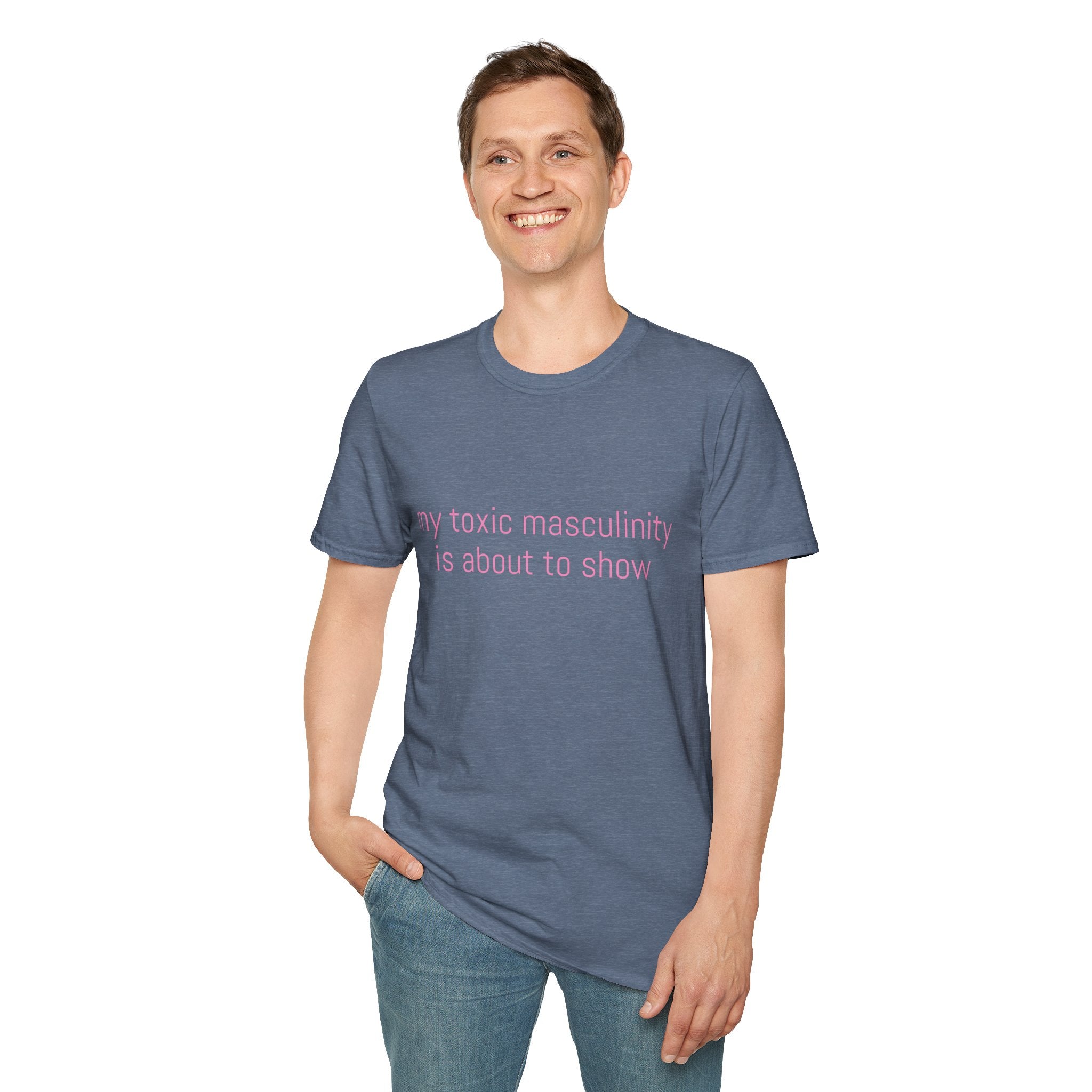 My toxic masculinity is about to show Tee - Disgraced Edition